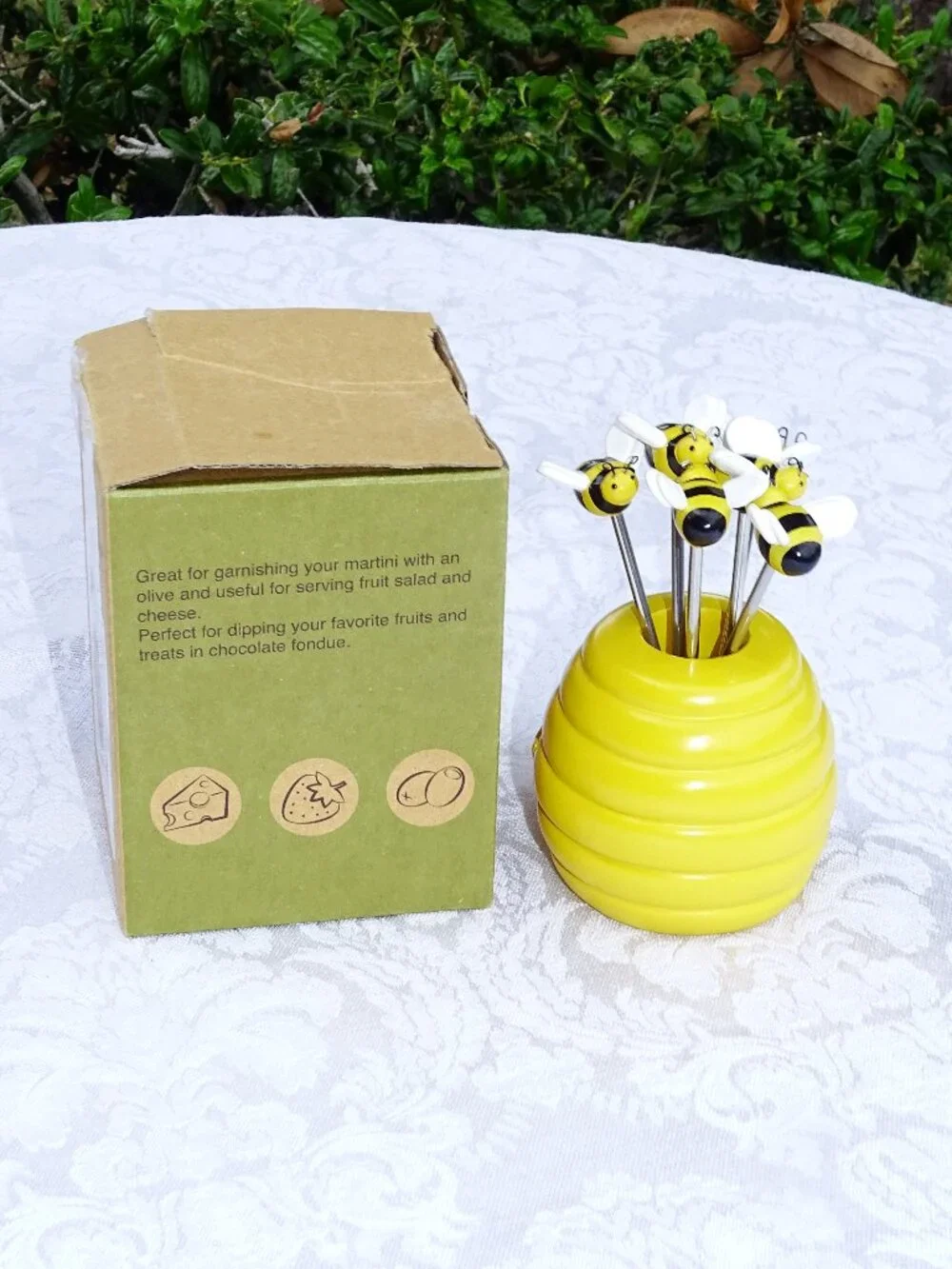 Bumble Bee Party Fork Set